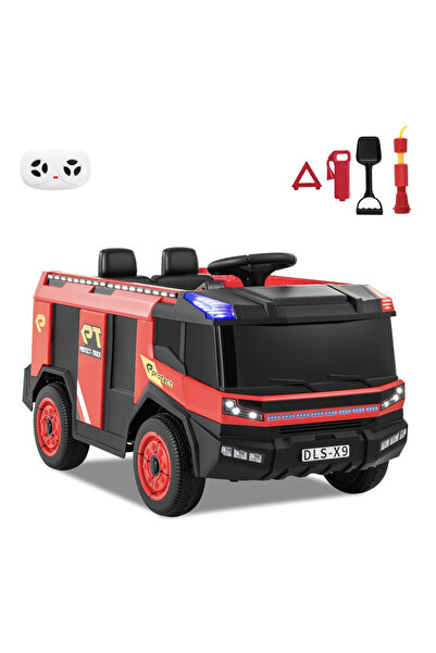 CWT Παιδικό Ηλεκτρικό Πυροσβεστικό Αυτοκίνητο 12V, 2 Κινητήρες, Τηλεχειριστήρ...