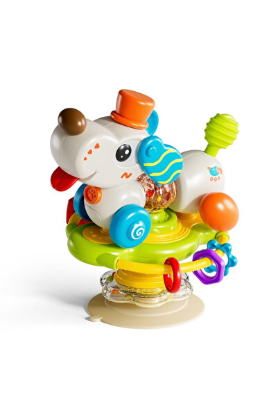 OEM Παιχνίδι 2 σε 1 με βεντούζα και περιστρεφόμενες αισθητηριακές δραστηριότη...