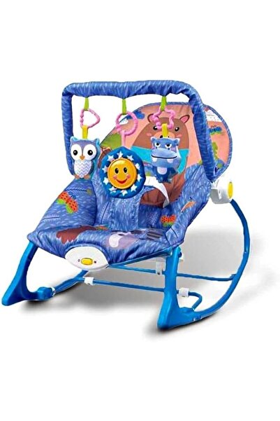 Generic Musical Bliss Colorful Baby Rocking Chair with Hanging Toys