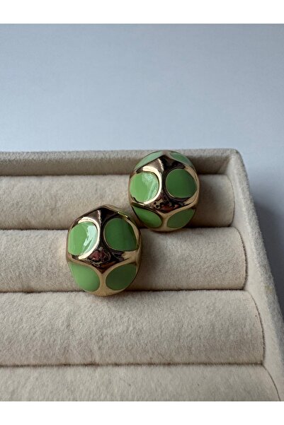 BERFACCESSORIES أقراط خضراء
