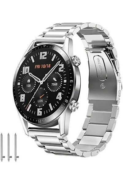 Dexmon Huawei Watch Gt2 Gt2e Gt3 Gt4 Gt 5 Gt6 Gt7 Pro Se Elite 46mm Uyumlu 22mm Metal Paslanmaz Çelik Kordon