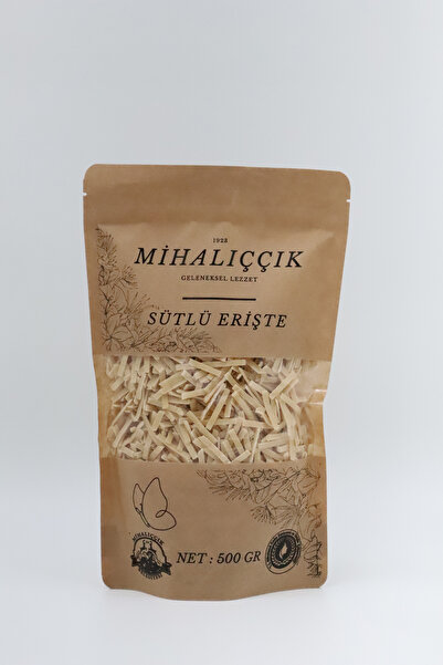 DOĞAL EV YAPIMI BOL YUMURTALI SÜTLÜ ERİŞTE-500 GR