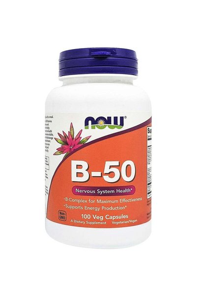Now Foods B-50 Nervous System Health - 100 Capsules