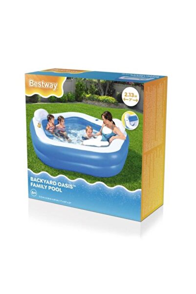BESTWAY مسبح عائلي للاستمتاع في الفناء الخلفي