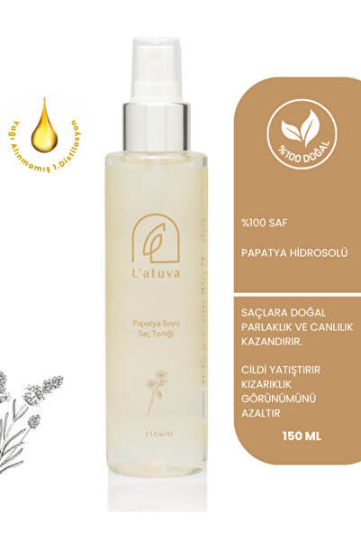 L'atuva %100 Doğal Papatya Suyu Saç Aydınlatıcı Etkili Arındırıcı Rahatlatıcı...