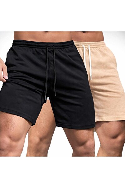 pandy Pack of 2 Men's Lycra Basic Shorts