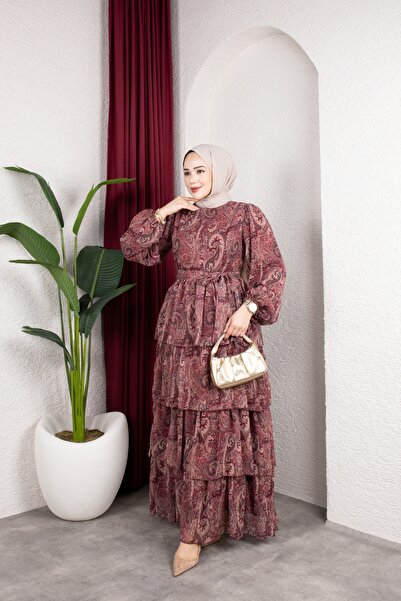 aypicollection paisley rüya elbise