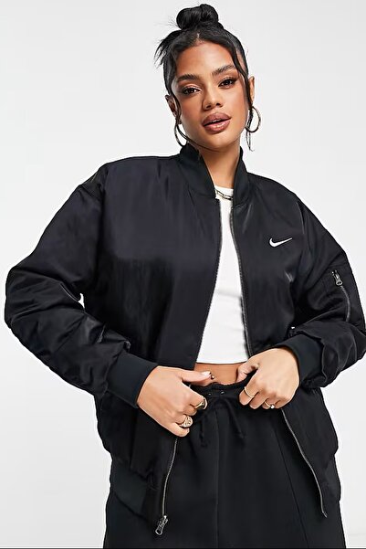 Nike Reversible Synthetic Fill Versity Loose Fit Bomber Jacket Kadın Çift Tar...