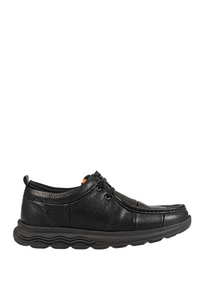 Dr.Flexer 603006 HAKİKİ DERİ ERKEK COMFORT AYAKKABI SİYAH