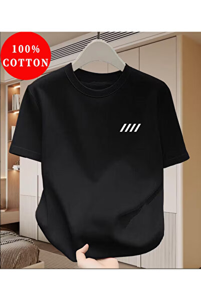 NOURAM Men's 100% Cotton T-Shirt, Suitable for Daily Summer Wear ﻿