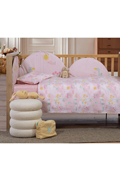 CozyLife Nef-Nef Ενδύματα Σπιτιού Εαρινή Ευτυχία Σετ Σεντόνια Βαμβακερά 3 τεμ...