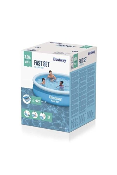 BESTWAY Fast Set Inflatable Pool 3.66m×76cm