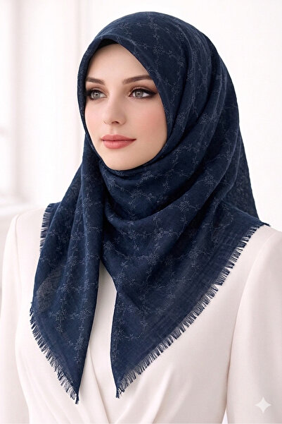 Butik Καθημερινό κασκόλ γραφής από 80% βαμβάκι λεπτής ποιότητας