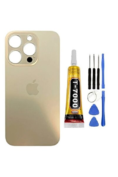 AXYA iPhone 14 Pro Arka Cam Kapak Pil Kapağı Yüksek Kalite + B700 + Tamir Kit...