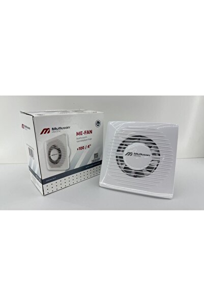 Mutlusan Electric Mutlusan ME-FAN 100mm Banyo Tuvalet Aspiratörü 4 İnç Fan Se...