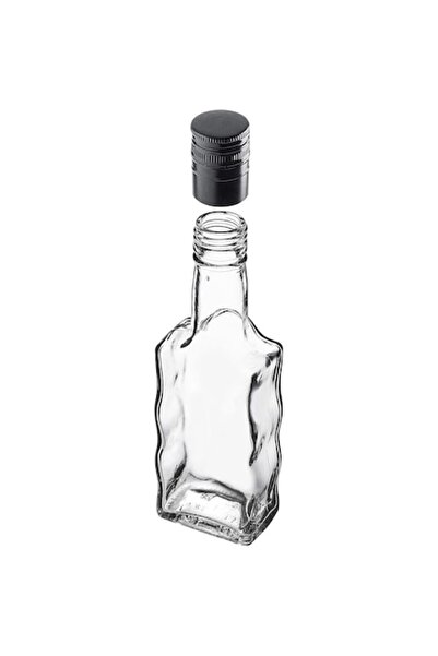 OEM Sticlă decorativă, 200ml, formă ondulată 'Fala'