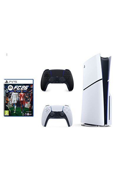 Playstation جهاز سوني سليم ديسك 1 تيرابايت إصدار الإمارات مع وحدة تحكم سوداء ...