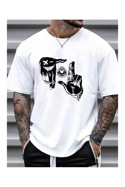 Gollinger Ανδρικό μπλουζάκι με στάμπα μάτι