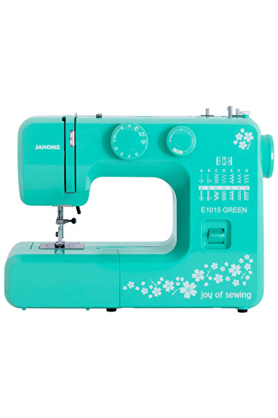 Janome E1015 Joy of Sewing Dikiş Makinesi (Yeşil)