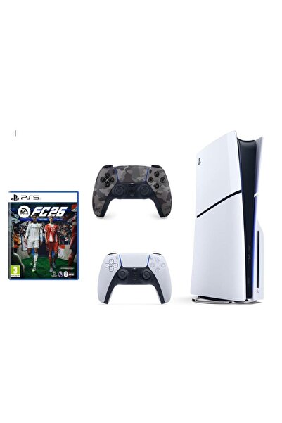 Playstation 5 Sony Slim Disc 1TB Console International Version with Extra Gra...