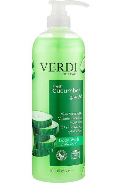 VERDİ Fresh Cucumber Body Wash 1 L