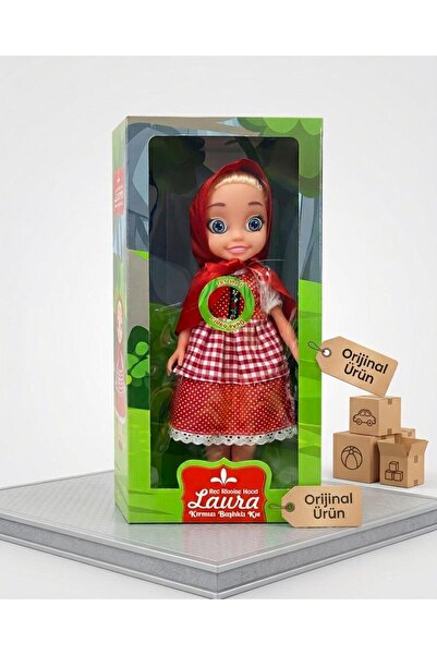 İlknurtoys KIRMIZI BAŞLIKLI KIZ OYUNCAK BEBEK