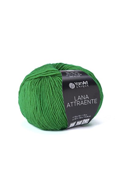 Yarnart LANA ATTRAENTE - ΠΛΕΚΤΟ ΣΧΟΙΝΙ ΠΡΑΣΙΝΟ-6661