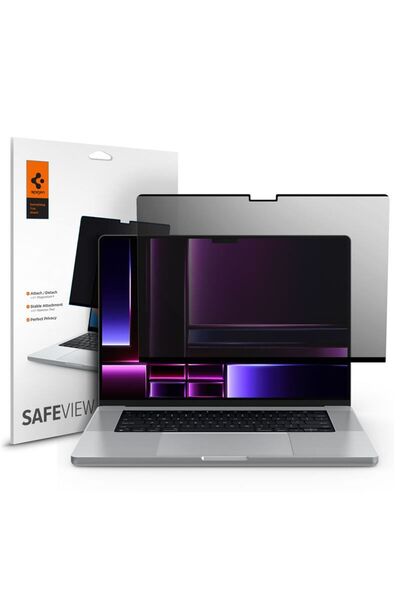 Spigen Filtru de confidentialitate SafeView pentru MacBook Pro 16 (2021-2024)