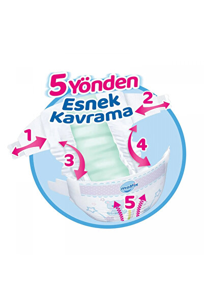 Molfix Mega Paket Bebek Bezi 4 Beden 7-14 Kg 128 Adet