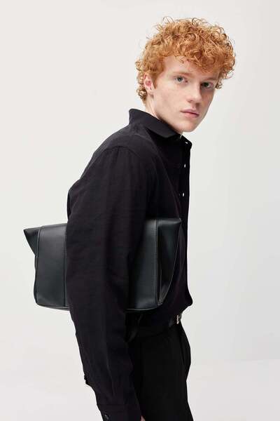 PAULMARK Ανδρικό πουκάμισο κανονικού τύπου