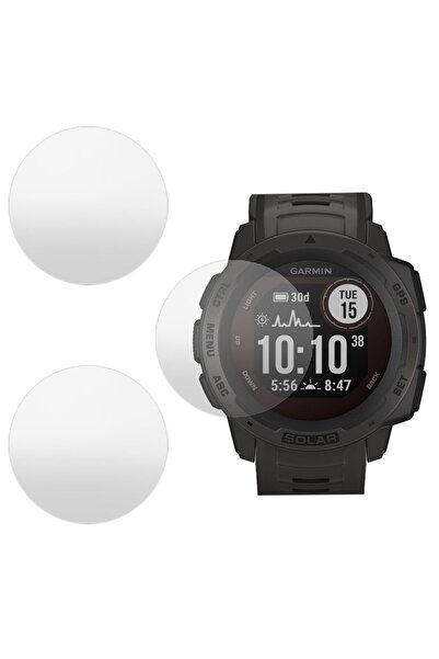 SILKASE Σετ 3 Φιλμ Σιλικόνης Πλήρους Κάλυψης Οθόνης Garmin Instinct Solar (45...