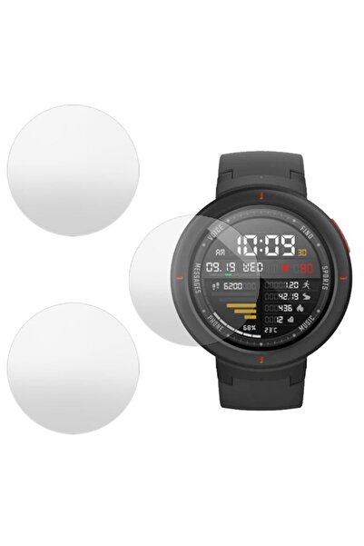 SILKASE Σετ 3 Φιλμ Σιλικόνης Πλήρους Κάλυψης Οθόνης Xiaomi Amazfit Verge (43m...