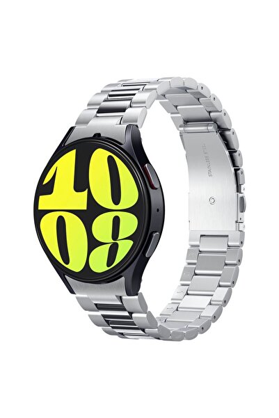 Spigen Curea Band Modern Fit 316L pentru Galaxy Watch 7/6/5 Pro/5/4/FE argintiu