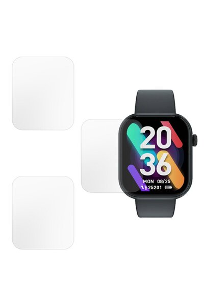 SILKASE Σετ 3 Φιλμ Σιλικόνης Πλήρους Κάλυψης Οθόνης για Cubot C5 (43mm), Ματ