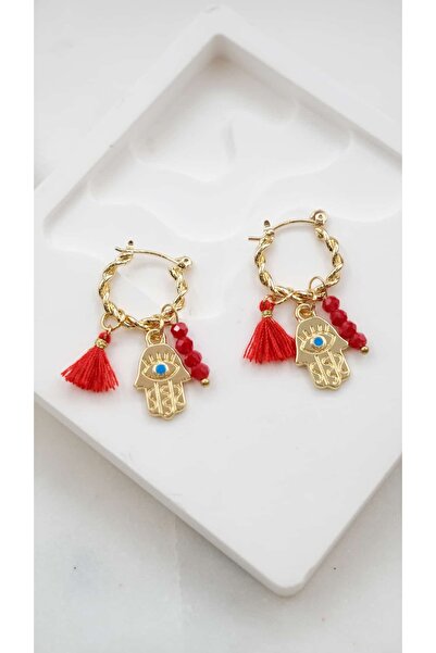 Jerie Fatma Ana Eli Luck and Blessing Earrings