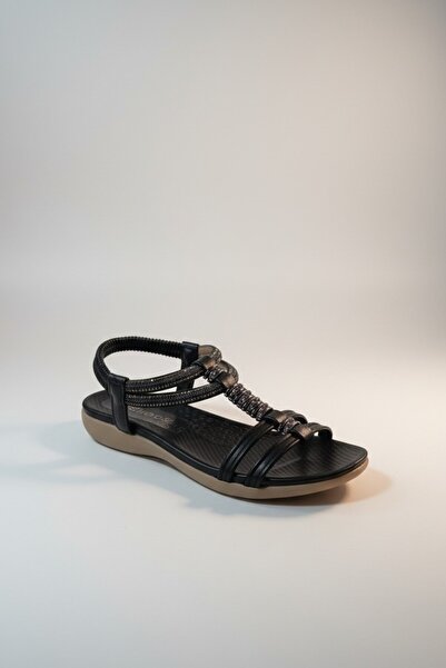 Guja 26Y240-11 ΜΑΥΡΑ ΑΣΗΜΕΝΙΑ ΓΥΝΑΙΚΕΙΑ ΣΑΝΔΑΛΙΑ TOKLAI