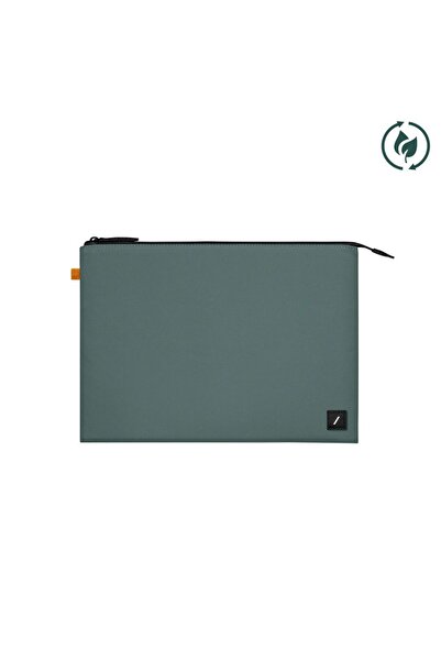 Native Union Husă Premium WFA Stow Lite Sleeve pentru Macbook 16", Verde Slate