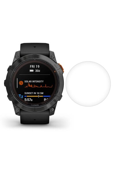 SILKASE Σετ 3 Προστατευτικά Φιλμ Σιλικόνης για Ολόκληρη την Οθόνη Garmin Feni...