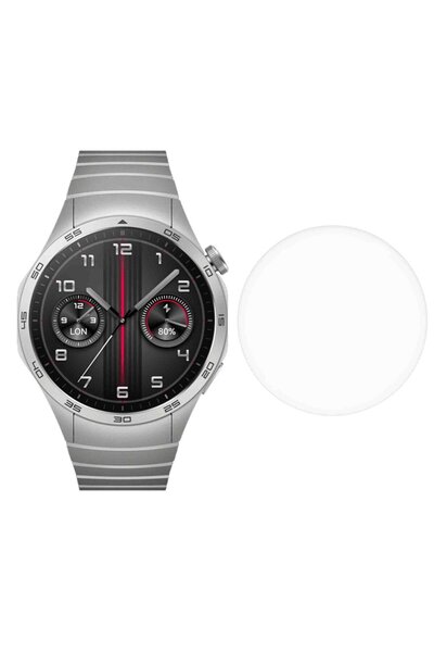 SILKASE Σετ 3 Φιλμ Σιλικόνης Πλήρους Κάλυψης Οθόνης για Huawei Watch GT 4 (46...