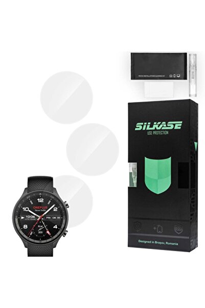 SILKASE Σετ 3 Φιλμ Σιλικόνης Πλήρους Κάλυψης Οθόνης για OnePlus Watch 2R (46m...