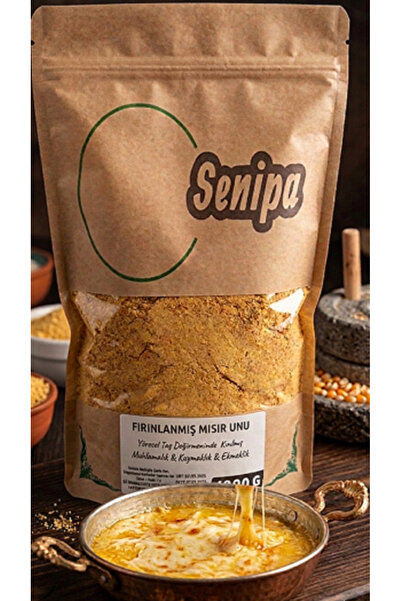 Senipa Fırınlanmış Karadeniz Mısır Unu 1 Kg - Yöresel Mıhlama, Kuymak ve Ekme...