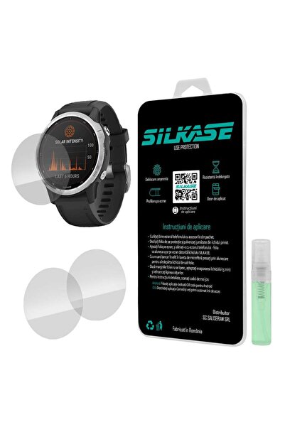 SILKASE Σετ 3 Προστατευτικές Μεμβράνες Σιλικόνης για Πλήρη Κάλυψη Οθόνης Garm...