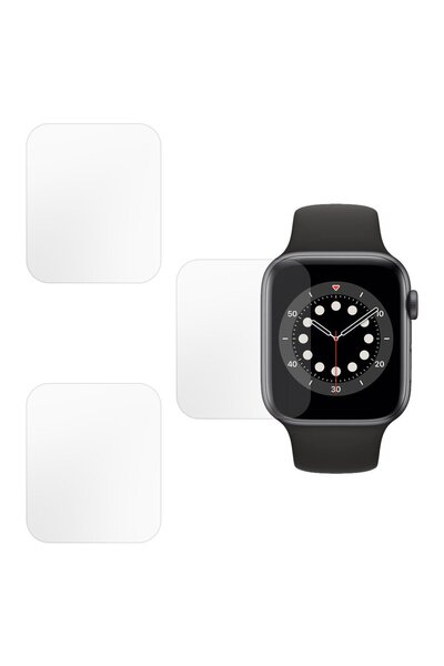 SILKASE Σετ 3 Φιλμ Σιλικόνης Πλήρους Κάλυψης Οθόνης για Apple Watch 42mm/41mm...