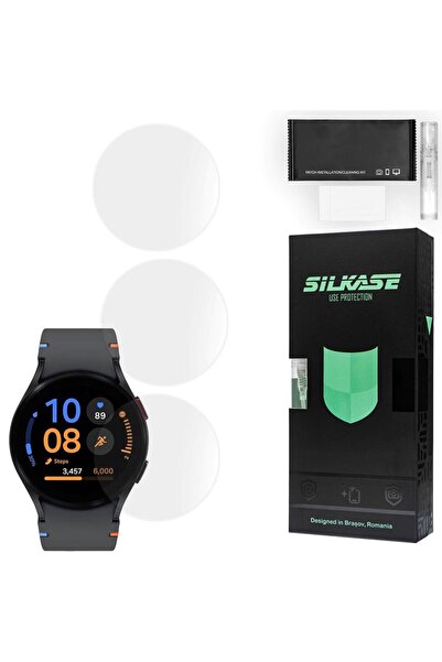 SILKASE Σετ 3 Φιλμ Σιλικόνης Πλήρους Κάλυψης Οθόνης για Samsung Galaxy Watch ...