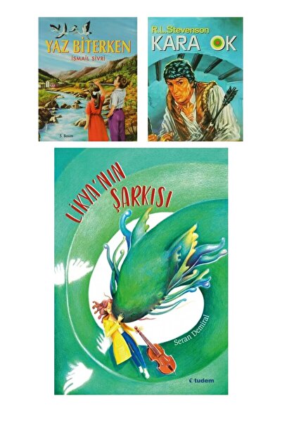 Tudem Yayınları Song of Likya-When Summer Ends-Black Arrow-3 Book Set