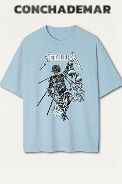 Vordevia Μέταλλικα με τύπωμα Πρέμιουμ oversized Βαμβάκι lu T-shirt