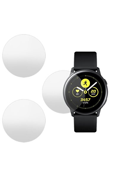 SILKASE Σετ 3 Φιλμ Σιλικόνης Πλήρους Κάλυψης για Samsung Watch Active (40mm),...