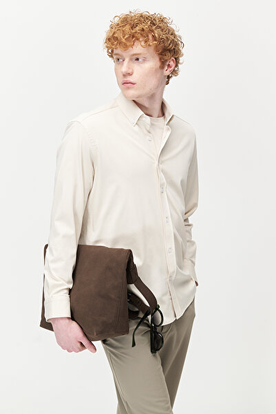 PAULMARK Ανδρικό πουκάμισο Με υφή κανονικής εφαρμογής