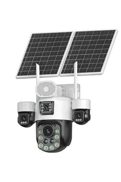 inoxdigital INOX X25 4 Lens 18X Zoom Güneş Enerjili 4G E-Sim Dış Mekan Güvenl...