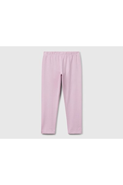 Benetton 3MT1GF01LL Κολάν για κορίτσια σε λιλά χρώμα